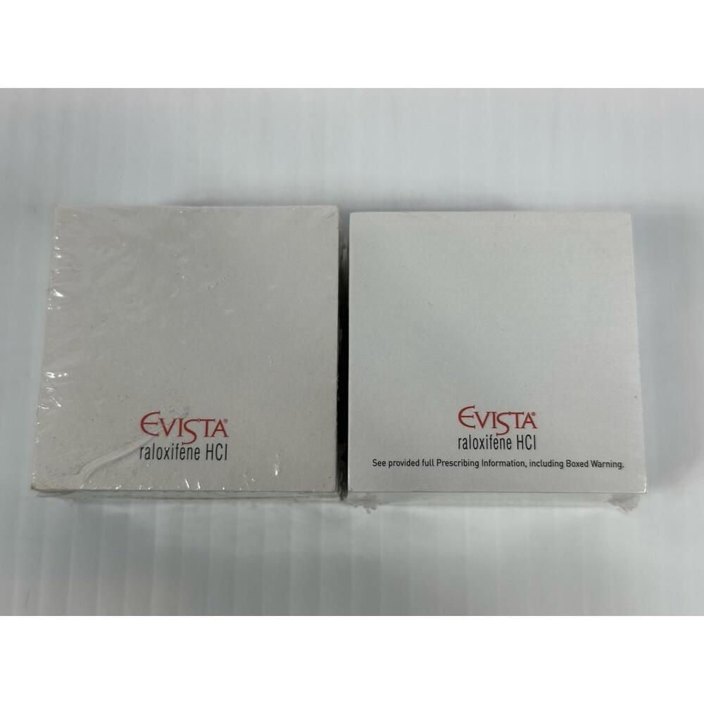 Vintage Evista Raloxifene‎ HCl Pharmaceutical Promo Pad Sticky Notes Pharma